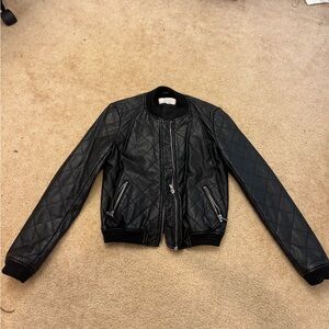 Leather jacket from zara size small
